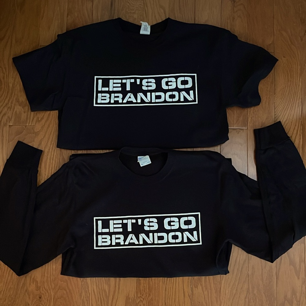 Let’s Go Brandon Black T-Shirt Bundle‎ Medium